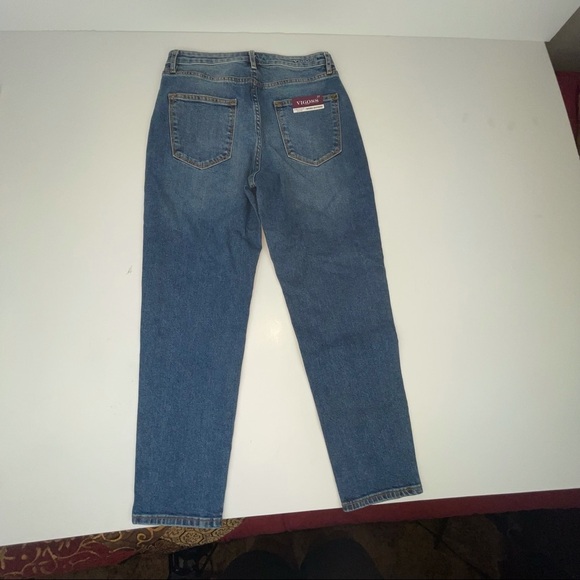 Vigoss Friday Tapered Boyfriend Jeans High Rise 27 - Picture 10 of 16